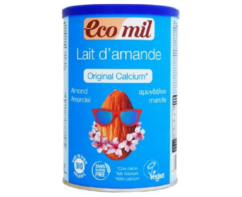 Γάλα Αμυγδάλου σε σκόνη με Ασβέστιο (από θαλασσινά φύκια) 400gr Ecomil