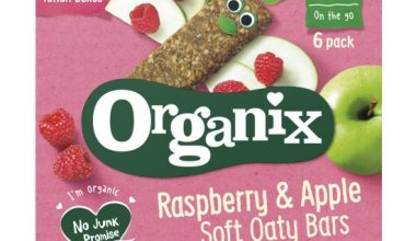 Μπάρες Βρώμης Mε Μήλο & Βατόμουρο-Organix