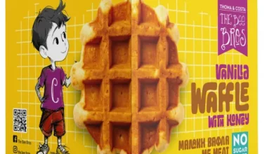 The Bee Bros Βάφλα βανίλιας 4τμχ